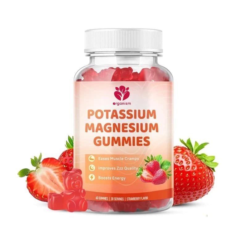 Potassium gumella, magnesium and potassium supplements to supplement vitamin B6 and D3, used for muscle health