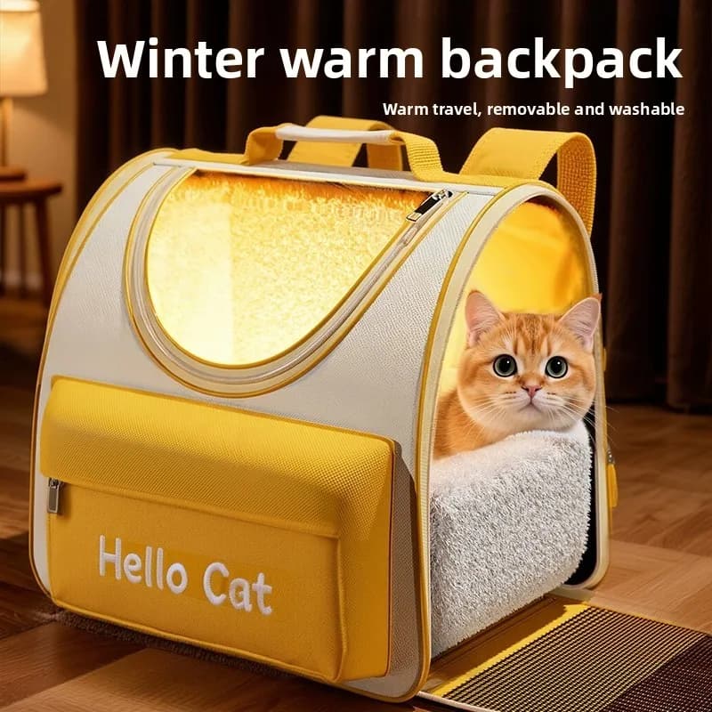 Borsa da trasporto portatile grande e traspirante a doppia tracolla per cani e conigli - Trasportino da viaggio per animali domestici