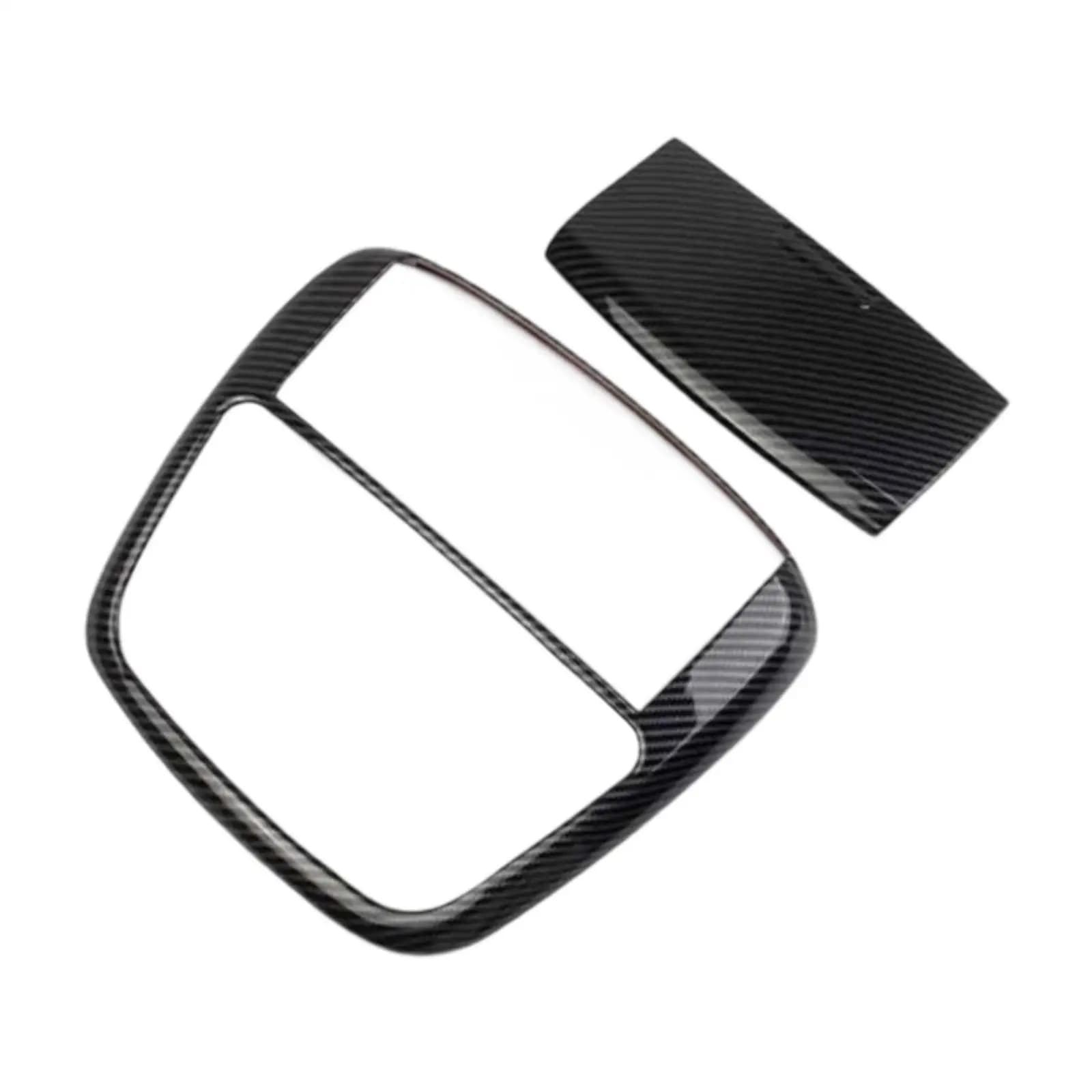 Auto Roof Reading Lamp Frame, Modified Decoration for Interior Car, Decorative Molding for Charger 2016-2022
