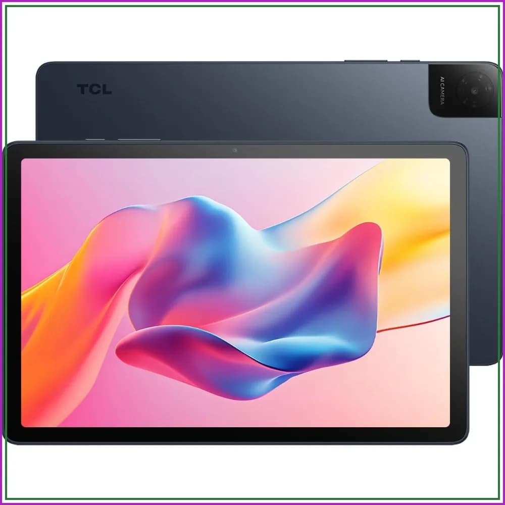 10.1" FHD Android Tablet, Octa-Core, 12GB RAM (4+8GB), 128GB Storage, 6000mAh Battery, Android 15, Wi-Fi, Metal Body, for Work, Study & Entertainment