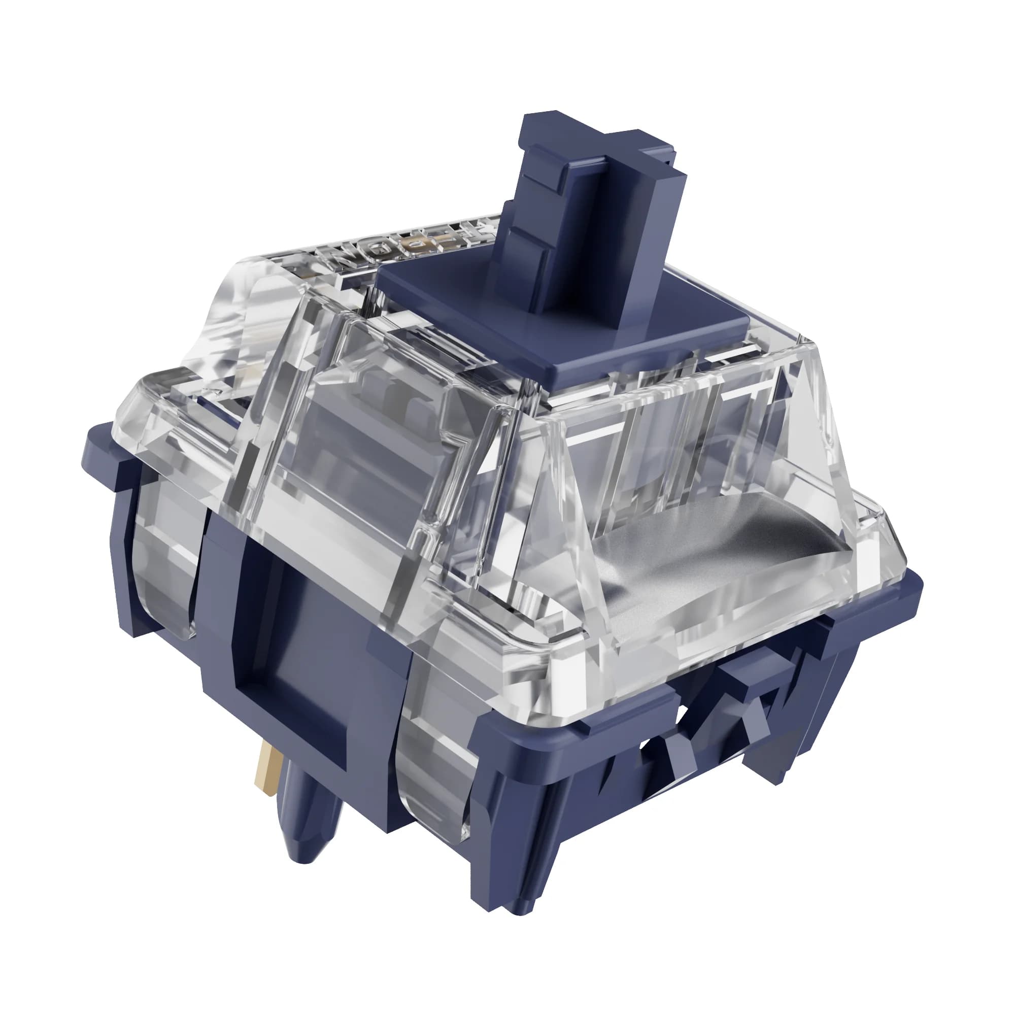 Switch Meccanico Gateron Navy con Sensazione Clicky, 60gf, 5 Pin, Struttura Stabile, Antipolvere, Lunga Durata