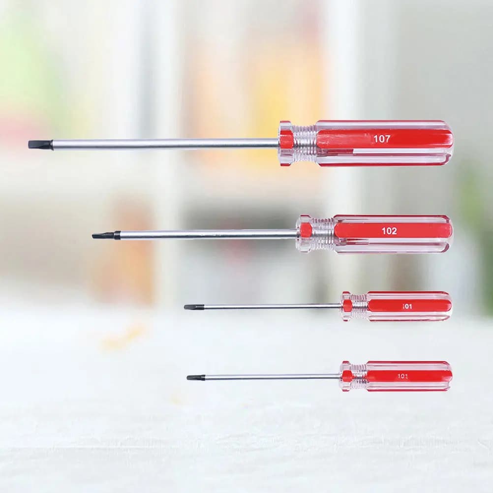 4Pcs Professional Multifunction Triangle Screwdriver Set Precision Electronics Repair Tool for Laptop Rc Drone Core