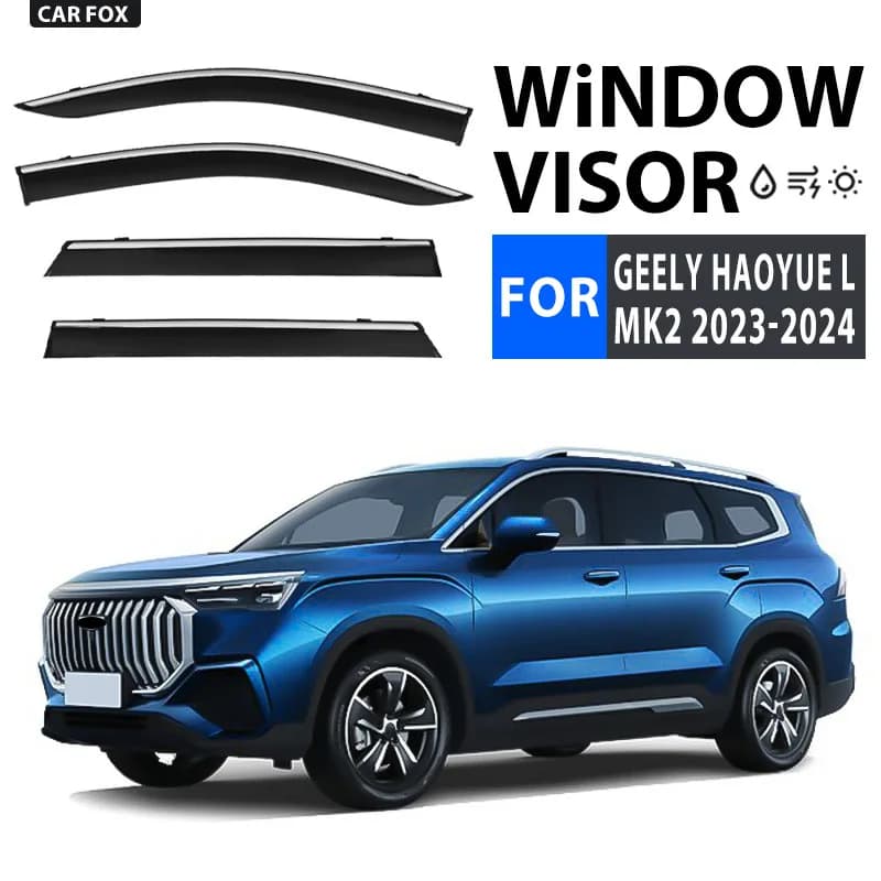 Per Geely Haoyue 2020-2023 + Finestra di Automobile Visiera Tenda Shelter Parabrezza Finestrino Laterale Pioggia Parasole Accessori Auto