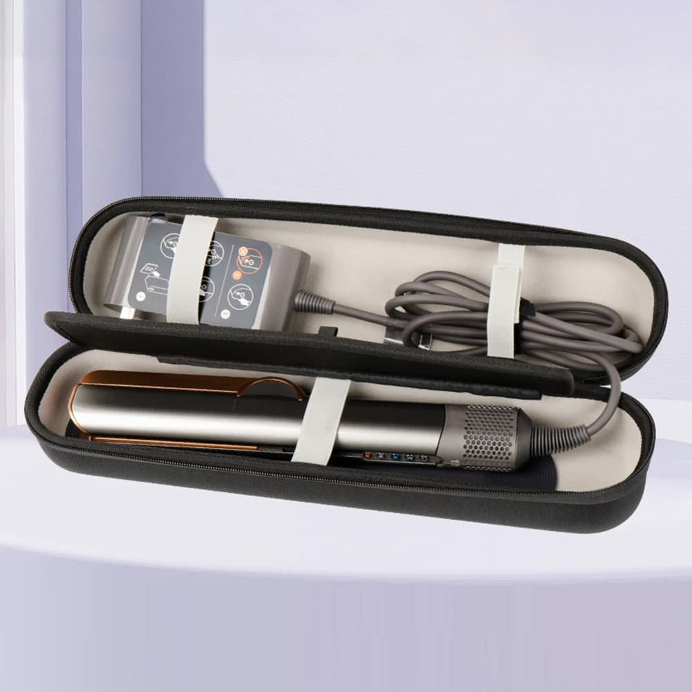 Custodia rigida in EVA antigraffio, borsa da viaggio portatile per piastra per capelli Airstrait HT01
