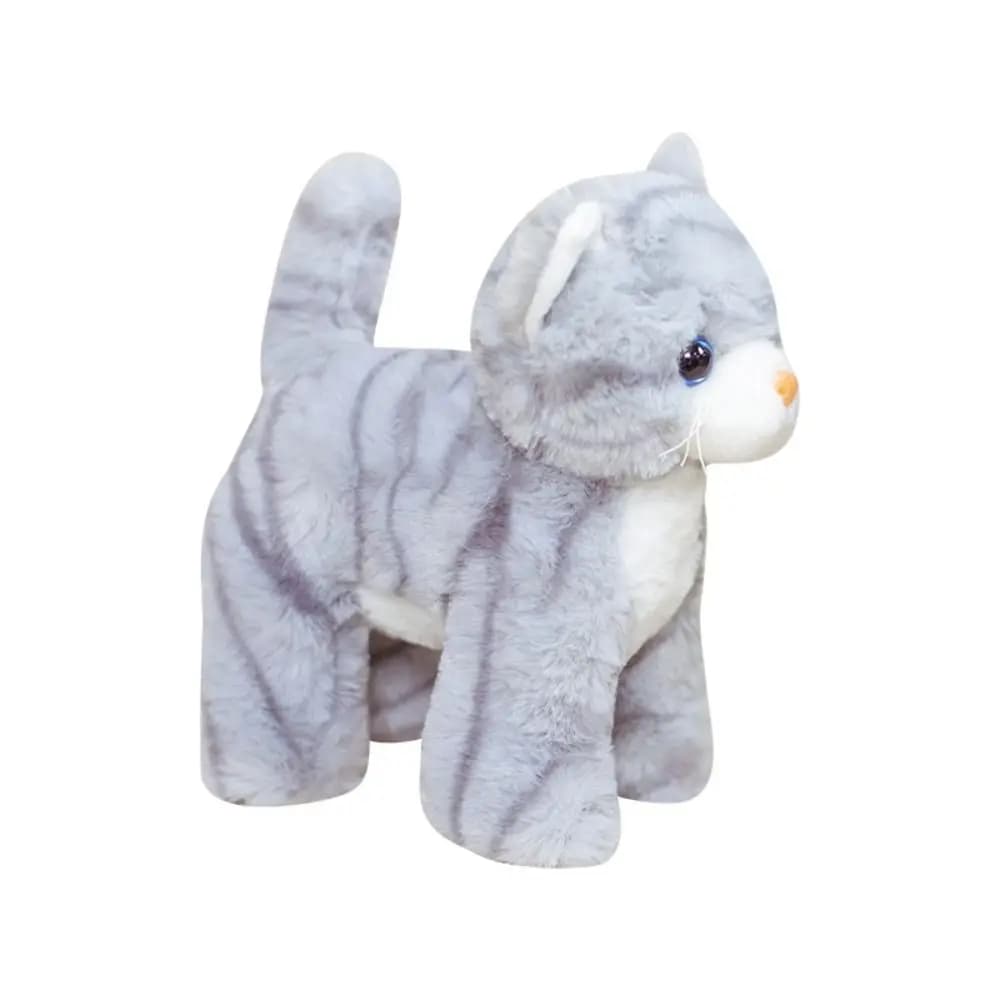 Peluche Gatto Cartone Animato, Gattino Realistico Morbido e Carino, Regalo di Compleanno