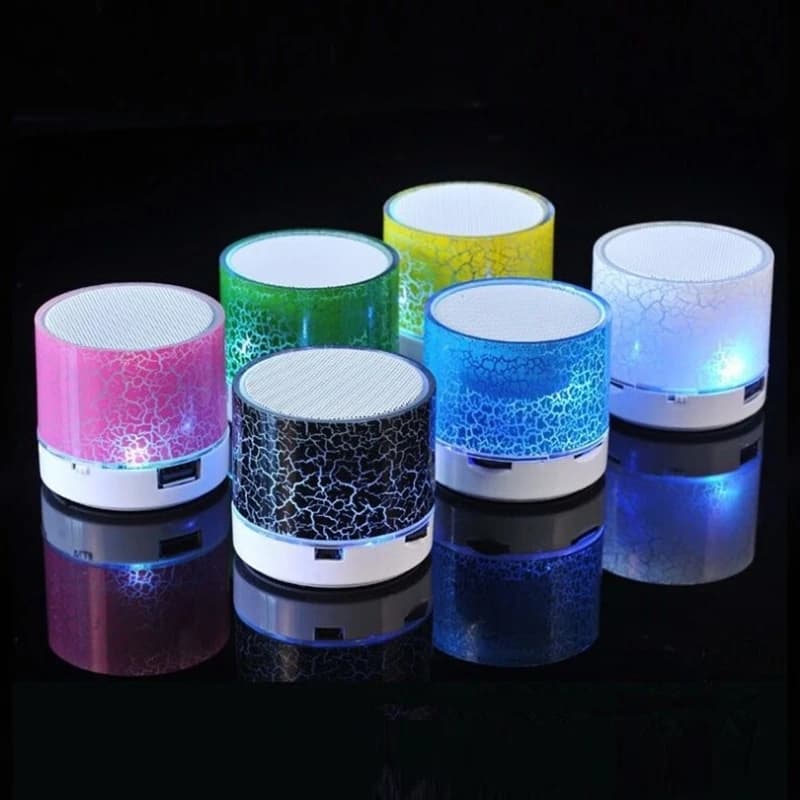 A9 Mini altoparlante Bluetooth Wireless colorato lettore Subwoofer esterno Surround Audio portatile per telefono cellulare PC con scheda TF