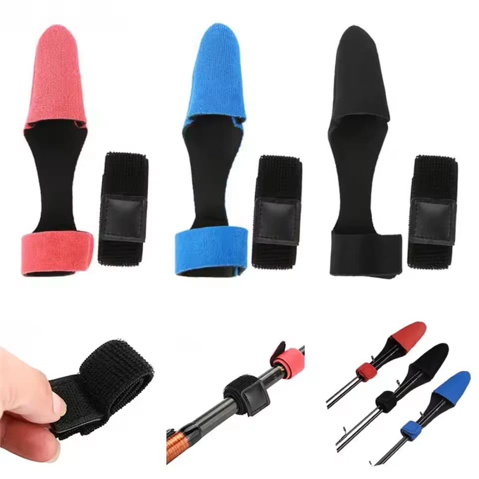 1-10sets Fishing Rod Tie Holder Strap Belt Elastic Lure Fishing Rod Holder Belt Strap Tip Guard Protector Angler Accessories Kit
