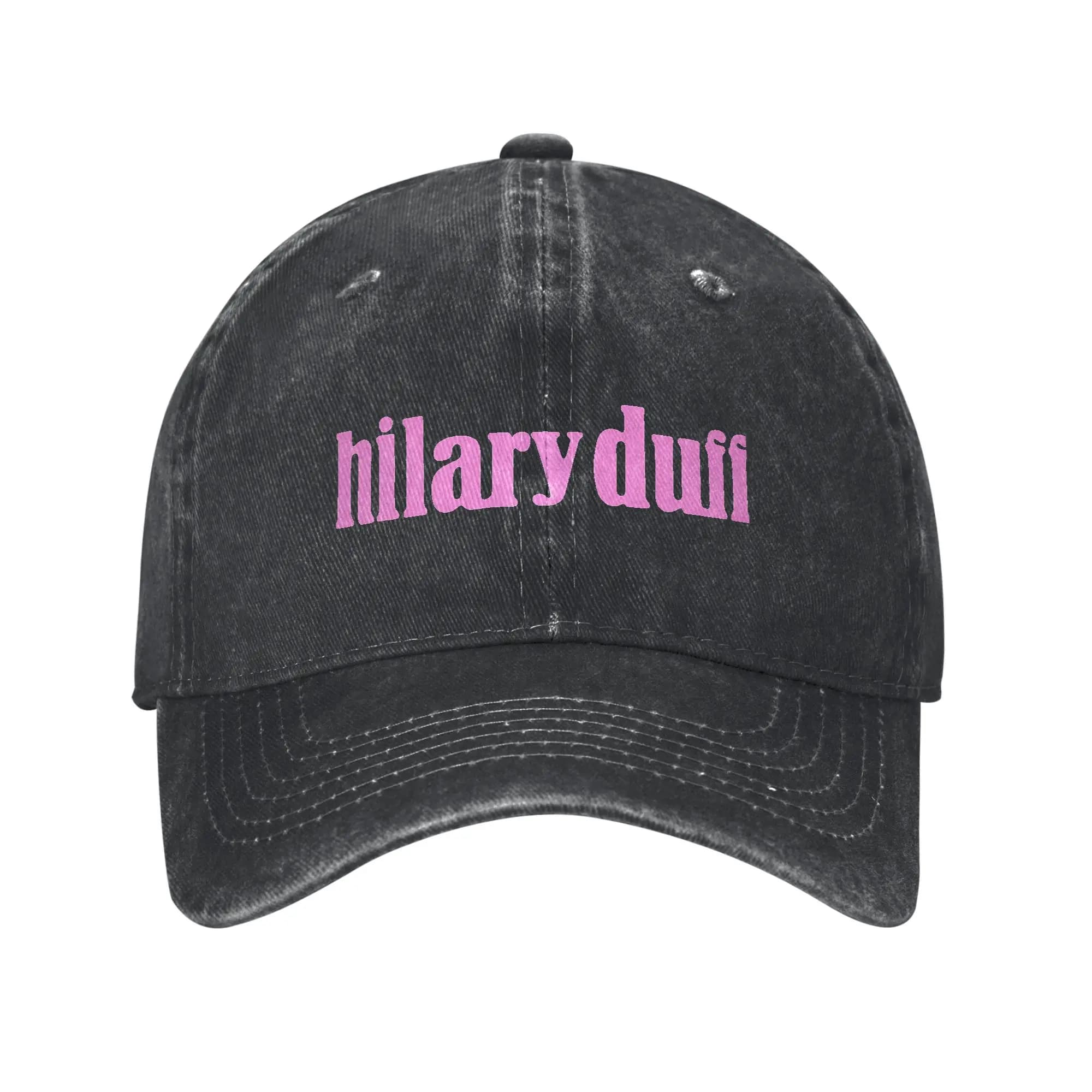 H-Hilary D-Duff Baseball Cap SMALL ROOMS Unisex Men Design Hats Summer Vintage Hunting Camping Wholesale Baseball Caps