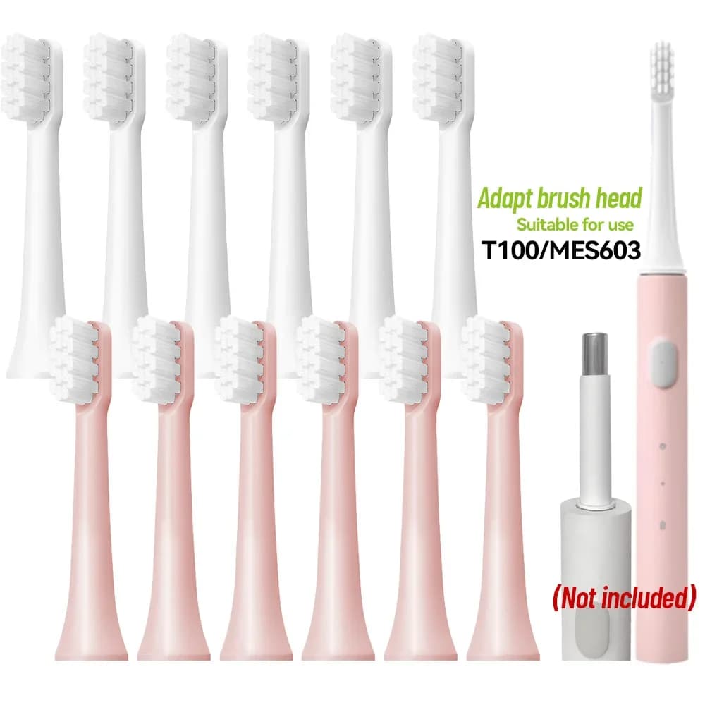 6/12 spare heads for XIAOMI NORMA MIJIA T100 Mes603 vacuum cleaner electric brush DuPont soft bristles suitable