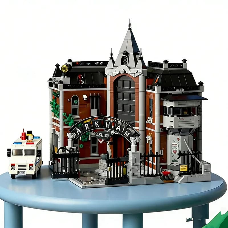 2953 pezzi modello modulare Arkham - set di mattoni per la costruzione dell'ospedale, giocattolo e regalo creativi fai-da-te avanzati