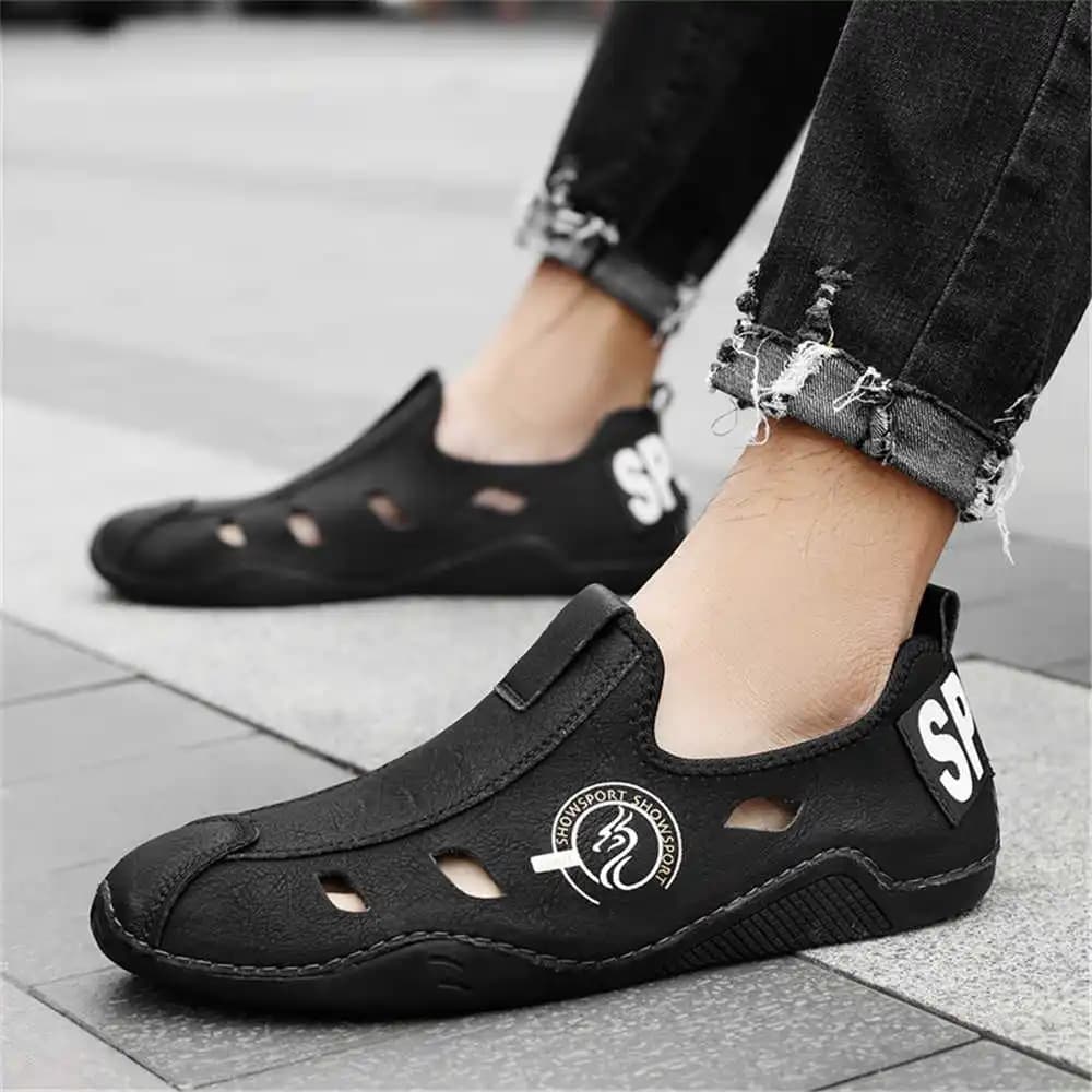 Spring-Autumn Demi-season Large Shoes for Men 49 50 Yellow Fabric Basket Man Spring Autumn Sneakers Sport Traning