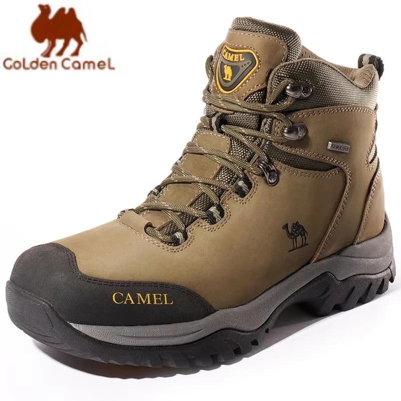 GOLDEN CAMEL Scarpe da trekking impermeabili per uomo e donna Scarpe da trekking da arrampicata antiscivolo per uomo 2023 Scarponi da trekking in pelle