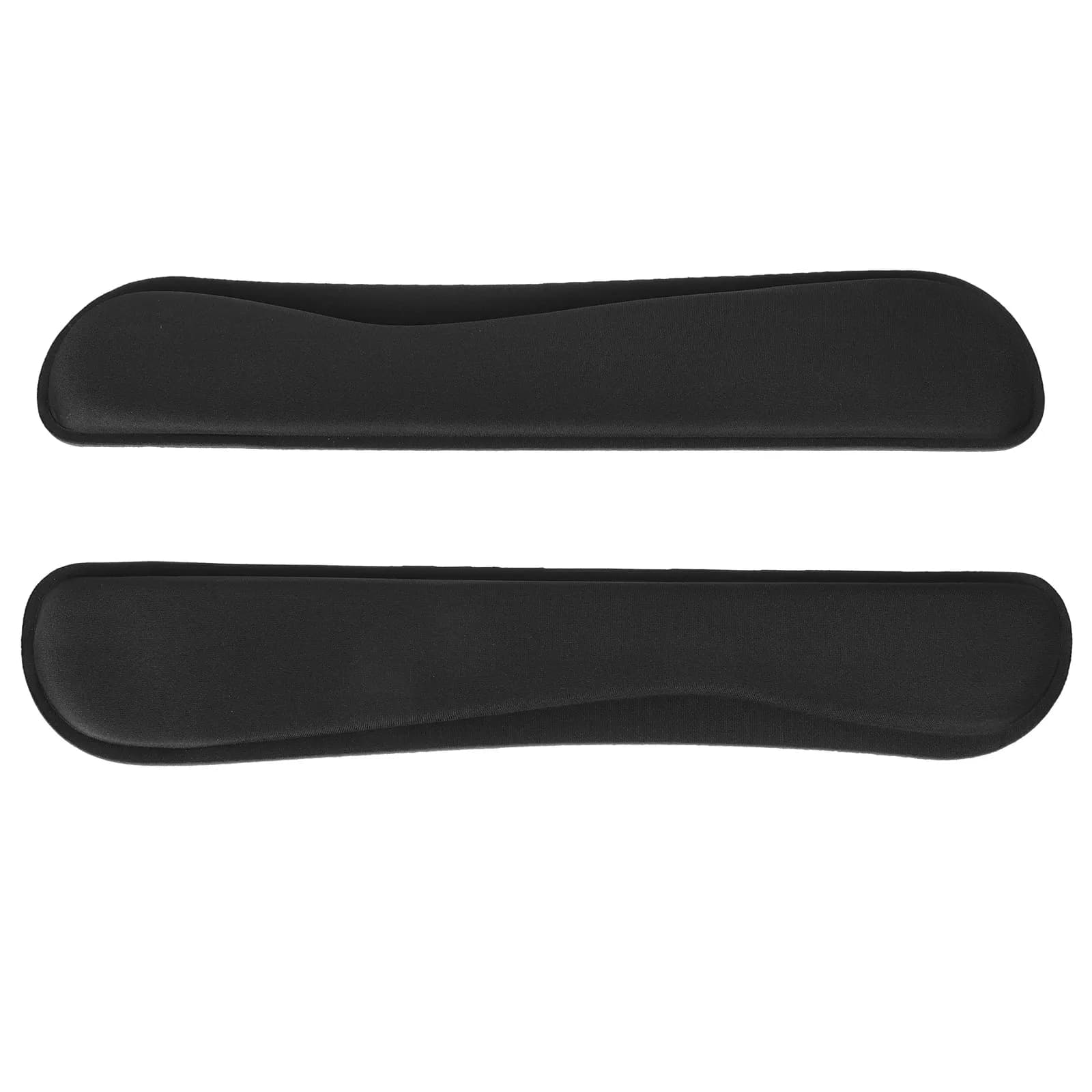 Set di 2 Tappetini per Mouse con Supporto per Polso, Cuscino Poggiapolsi per Tastiera, Tessuto Elastico Confortevole Anti-Fatica per Ufficio e PC