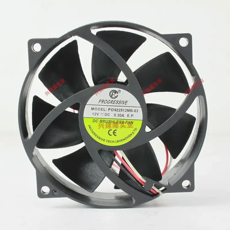 Full Circle 9225 DC Cooling Fan with RD Alarm and Terminal for PD922512MB LB03