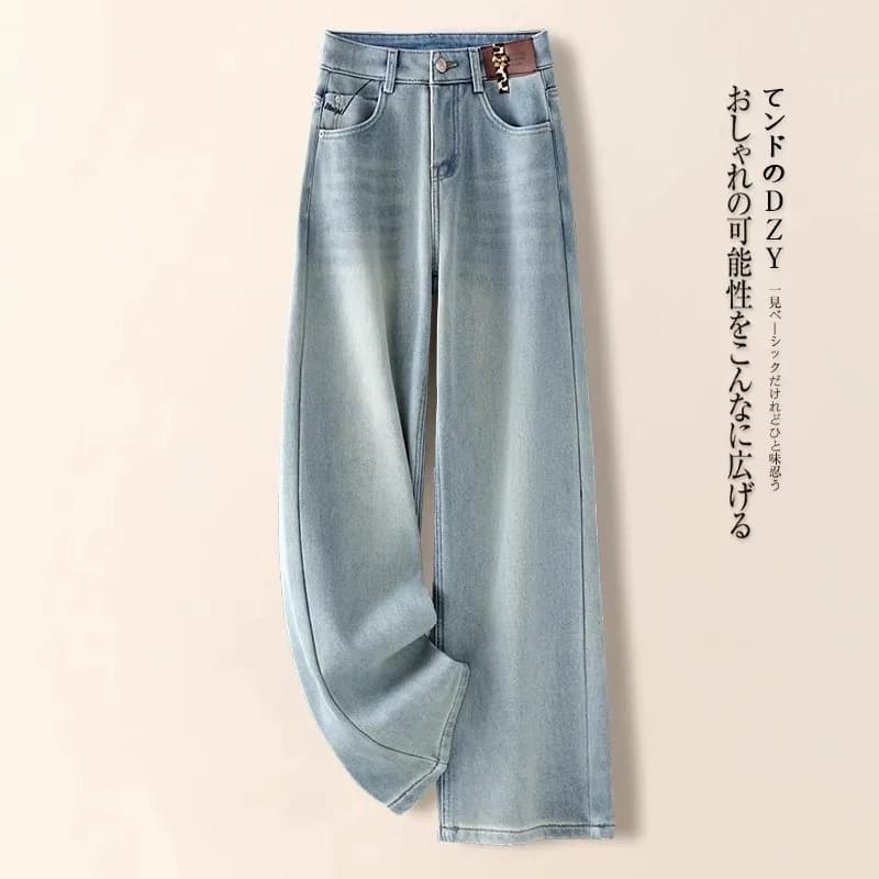 Autunnal slim jeans for women Small slimming shorts wide versatile
