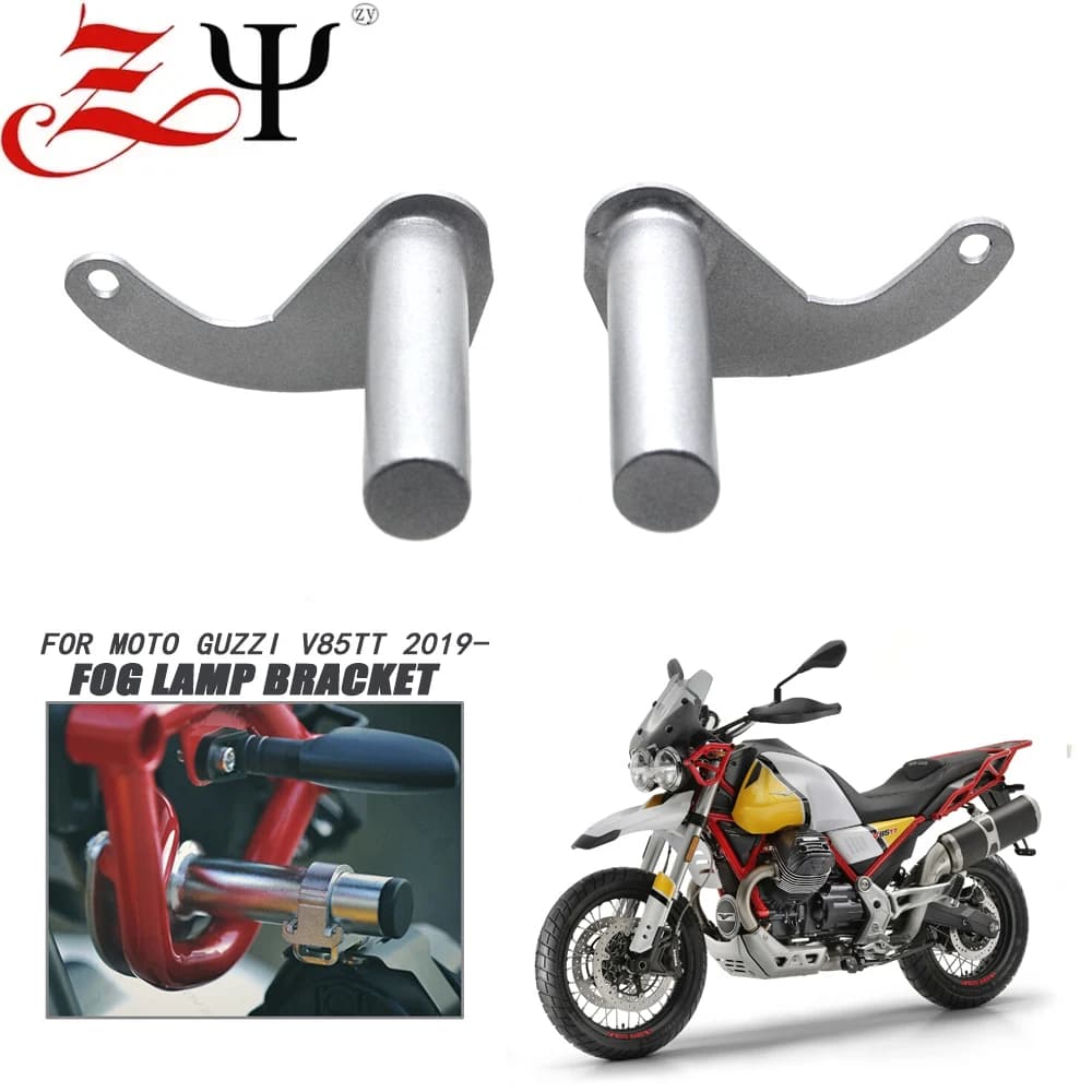 MOTO Spotlight Extender staffa supporto Spot Light Mount 25MM misura per MOTO GIZZI V85TT 2019 2020 2021 2022 2024