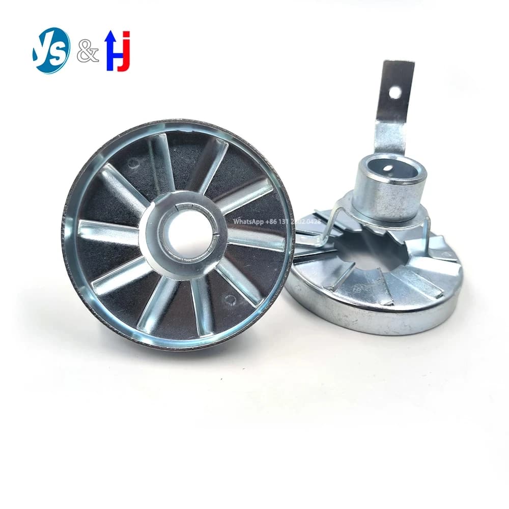 Anello disco stabilizzatore, anello fiamma vorticoso aria per bruciatore di olio esausto, ugello spruzzatore, piastra fissa antincendio, parti stabilizzatore di fiamma