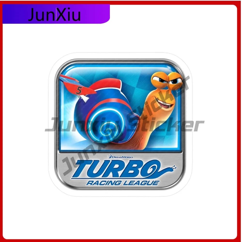 Adesivo in vinile impermeabile Turbo Racing League: un must-have per auto, laptop, finestrini e decorazioni esterne – un regalo perfetto!