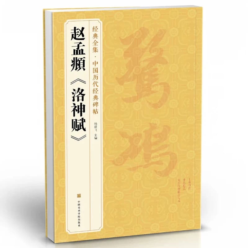 Zhao Mengfu Running Script Calligraphy Copybook Chinese Inscription Calligraphy Set Enlarge Chinese Characters Practice Books