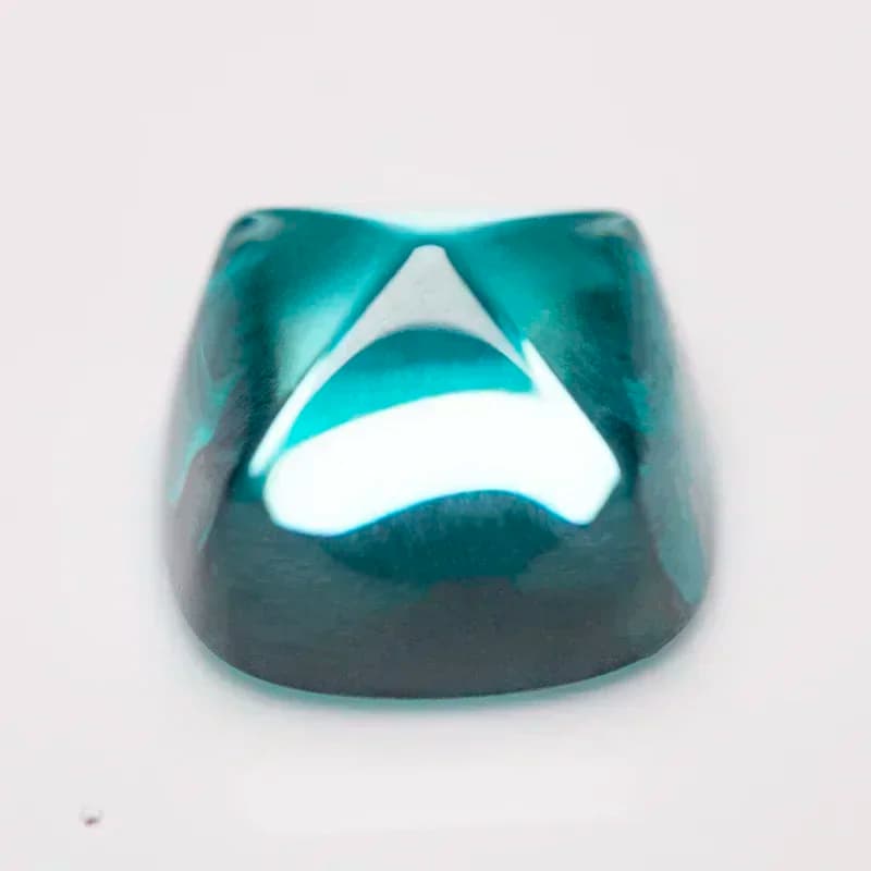 Lab Grown Paraiba VVS1 Sugar Tower Shape Gemstone Charms Beads for DIY Jewelry Making Rings Earrings Selectable AGL Certificate