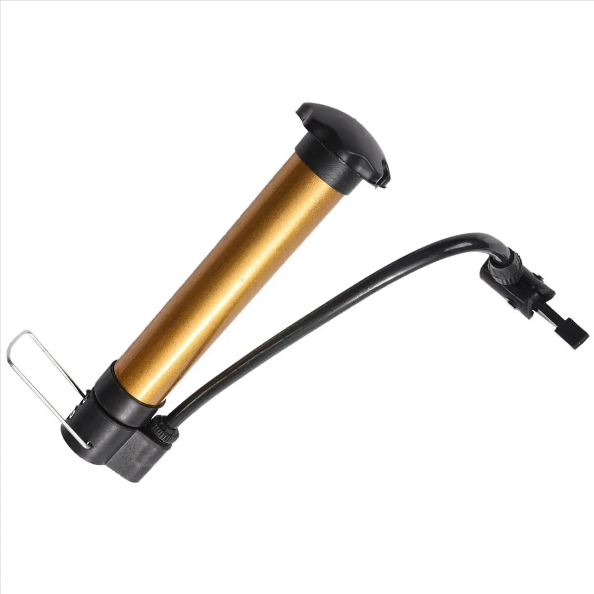 [AD12] Pompa per Bicicletta Portatile 5X Mini, Pompa ad Aria Manuale ad Alta Pressione per Ciclismo, Gonfiatore per Palloni e Pneumatici, Pompa per MTB e Mountain Bike