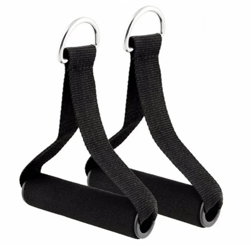 2 Pezzi Maniglie in Schiuma per Fasce di Resistenza, Accessori Fitness per Esercizi, Maniglia per Amaca e Yoga