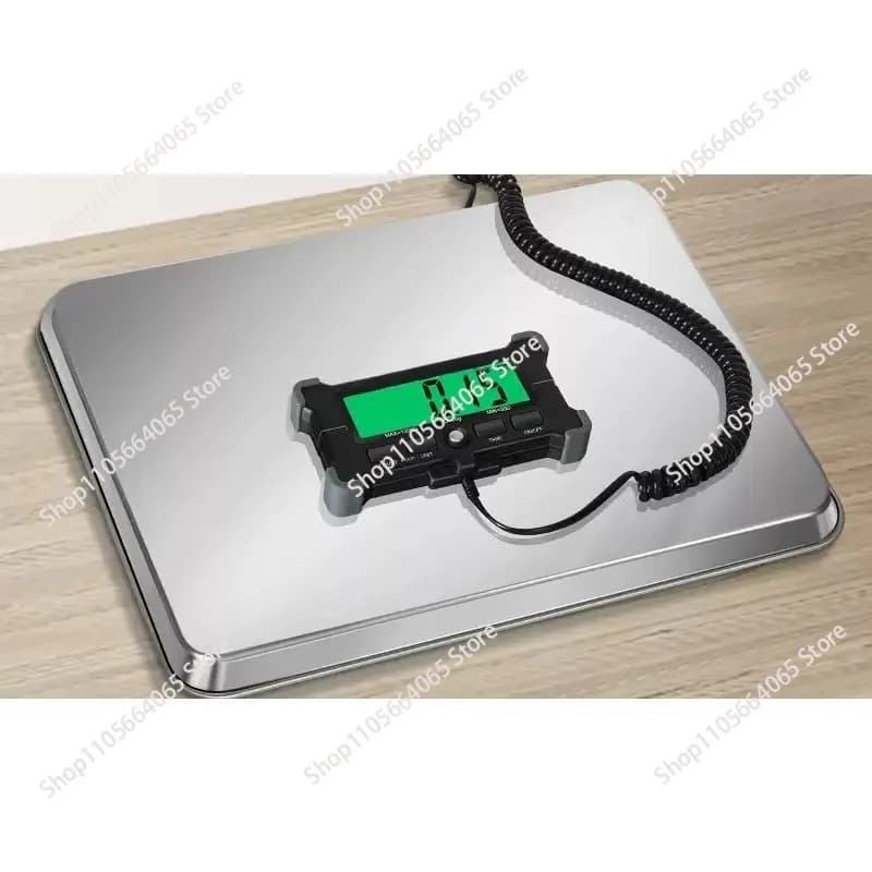 440lbs 200kg Stainless Steel luggage Platform Weight Measuring Floor Scale stainless steel 1pcs