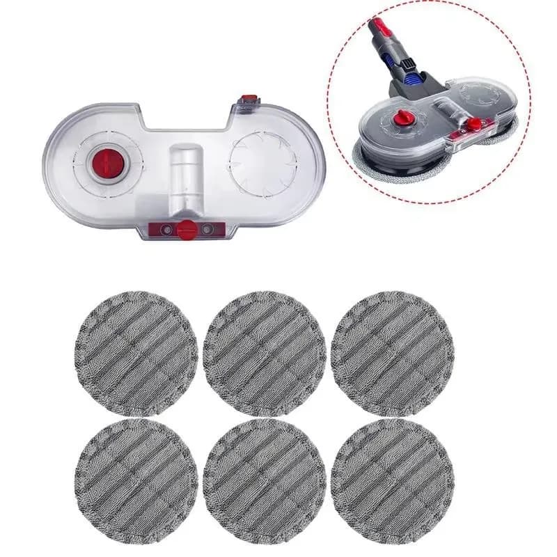 Testina per lavaggio a umido e a secco con serbatoio d'acqua per accessori aspirapolvere Dyson V7 V8 V10 V11
