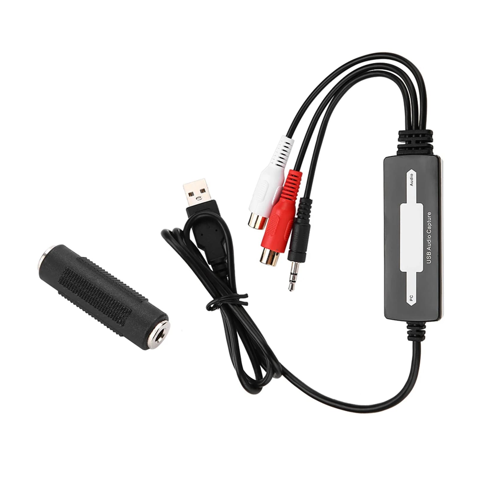 La scheda registratore di acquisizione audio USB converte casette giradischi in registratore di acquisizione audio USB MP3/WAV