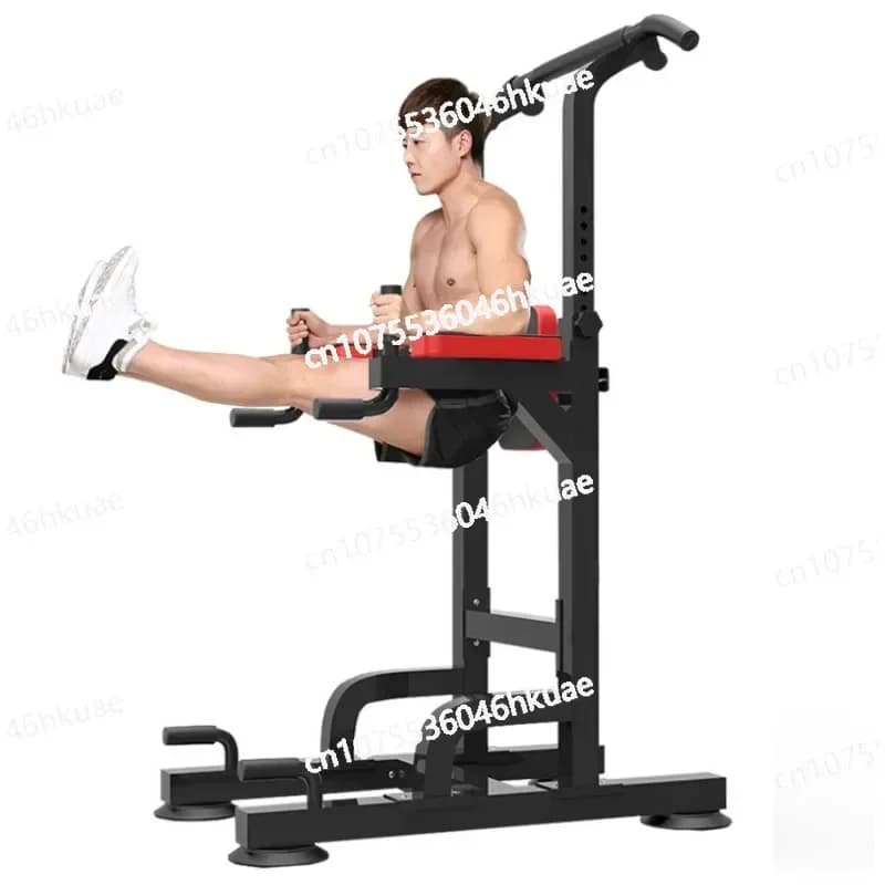 Single parallel bar with back Steel traction bar Multi-functional horizontal bar height adjustable Fitness equipment
