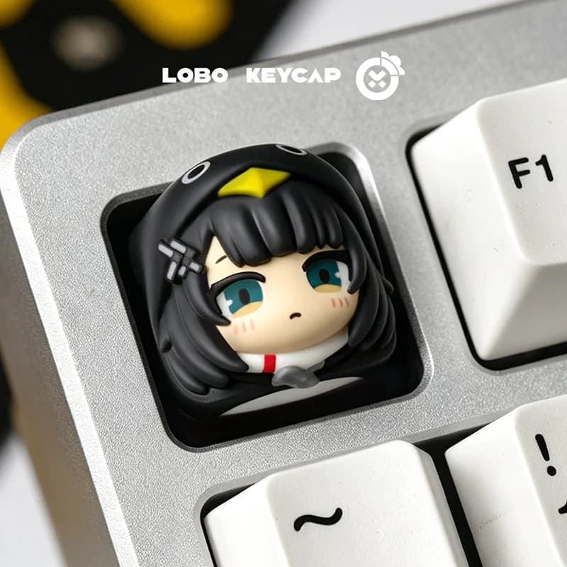 Lobo Keycap Arknights Endfield Administrator Keycap Custom 3d Resin Creative Esc Keycap For Mechanical Keyboard Gaming Lovers