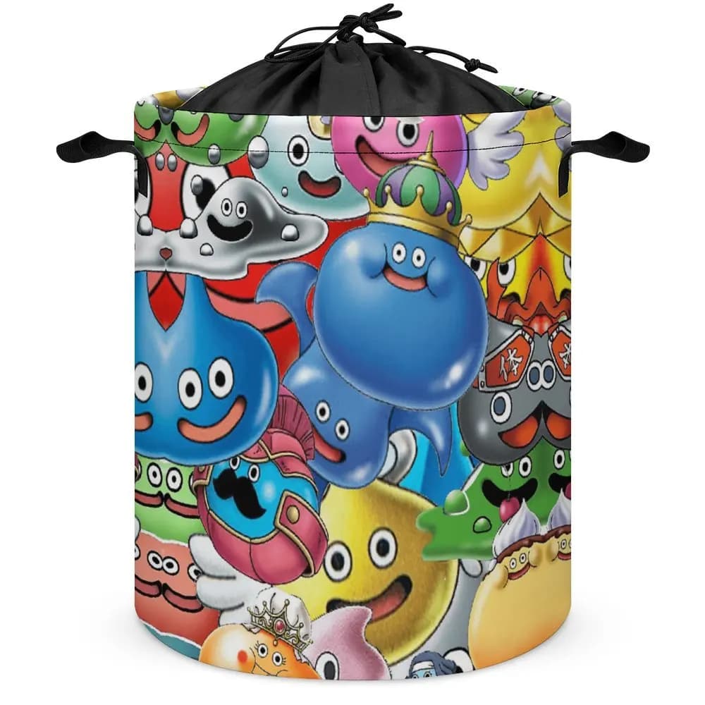 Dragon Quest Slimes Shooting pillow for sale storage tank basket storage basket funny hand lifting convenient storage of toys for big pets Ca