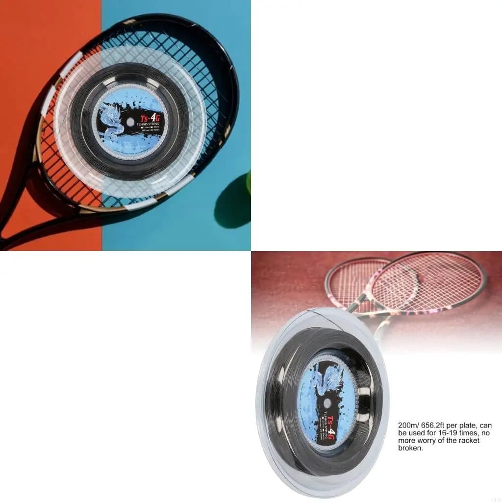 1,25/1,3 mm Tennis Racquet String Polyester Badminton Racket Bat String Tenis Training Sport Playing String Jome Jome