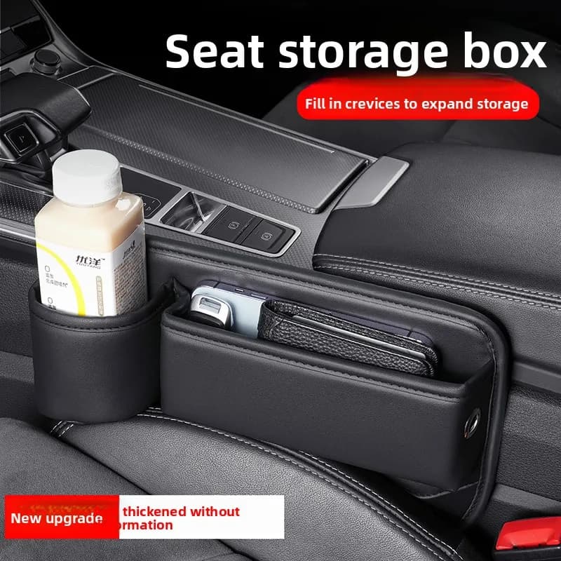 Per Citroen C4 C5 X DS 4 2020 ~ 2025 Seggiolino Auto Gap Laterale Scatola di Immagazzinaggio di Riempimento Con Kit Portabicchieri Organizzatore Portatile Caso accessori