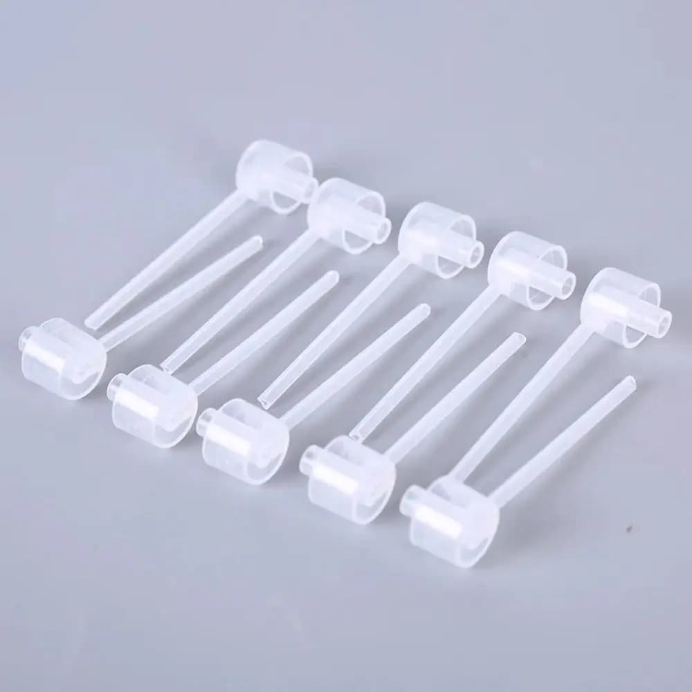 10/30/50 pz. Strumenti Riutilizzabili in Plastica per Ricarica Profumi, Dispositivo di Riempimento Bottiglie Senza Perdite, Imbuti Diffusori per Cosmetici con Pompa