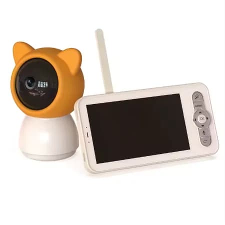 Monitor per Bambini Wireless HD 1080P con Schermo, Supporto per Visualizzazione Remota su Mobile, Telecamera CCTV WiFi