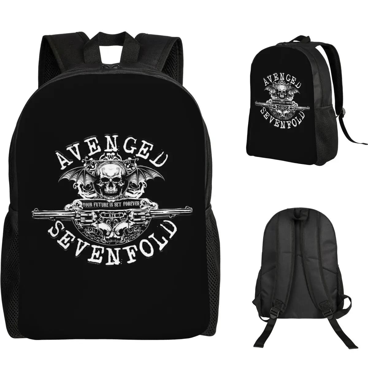 Avenged Sevenfold Backpack Student Boys Girls BookBag School Bag Laptop Shoulder Bags