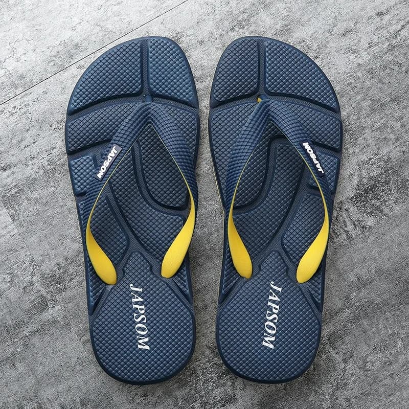 Pantofole da massaggio blu moda uomo infradito vendita Big Size 48 Casual Slides uomo pantofole da spiaggia antiscivolo per uomo Chanclas Hombre