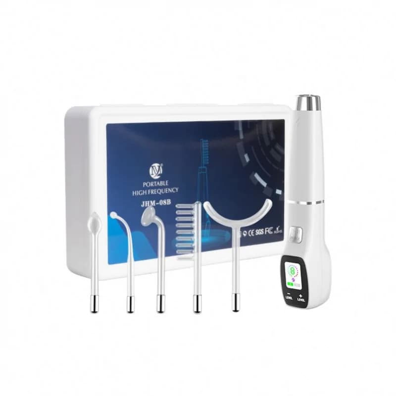 New multifunctional design LCD 4 in 1 electric device for facial skin care with magic wand