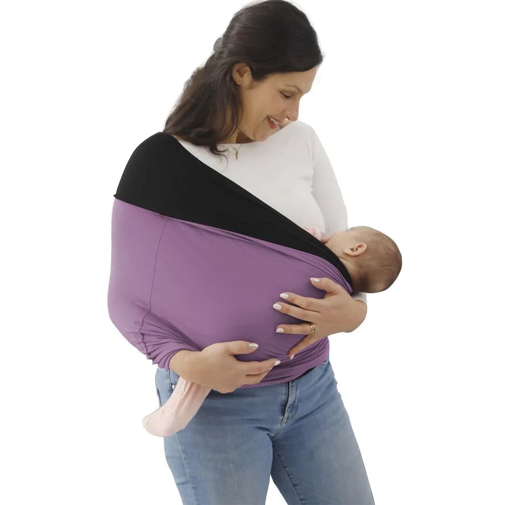 High Quality Unisex Wrap Carrier Breathable Hand Free Carrier Slings Elasticity Infant Carrier Slings for Newborn Up To 15KG