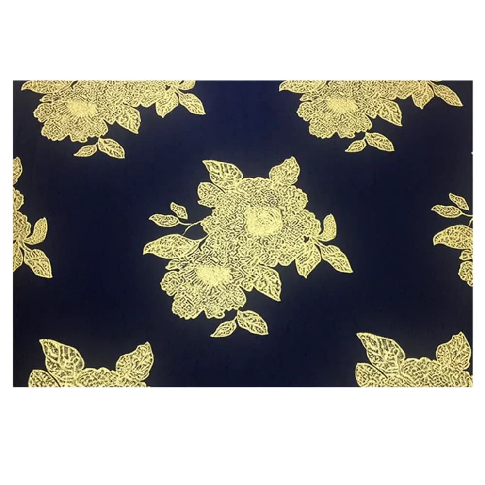Jacquard Fabric Dark Pattern Embroidery Fabric Autumn and Winter Dress Windbreaker Clothing Material for Sew By Meter