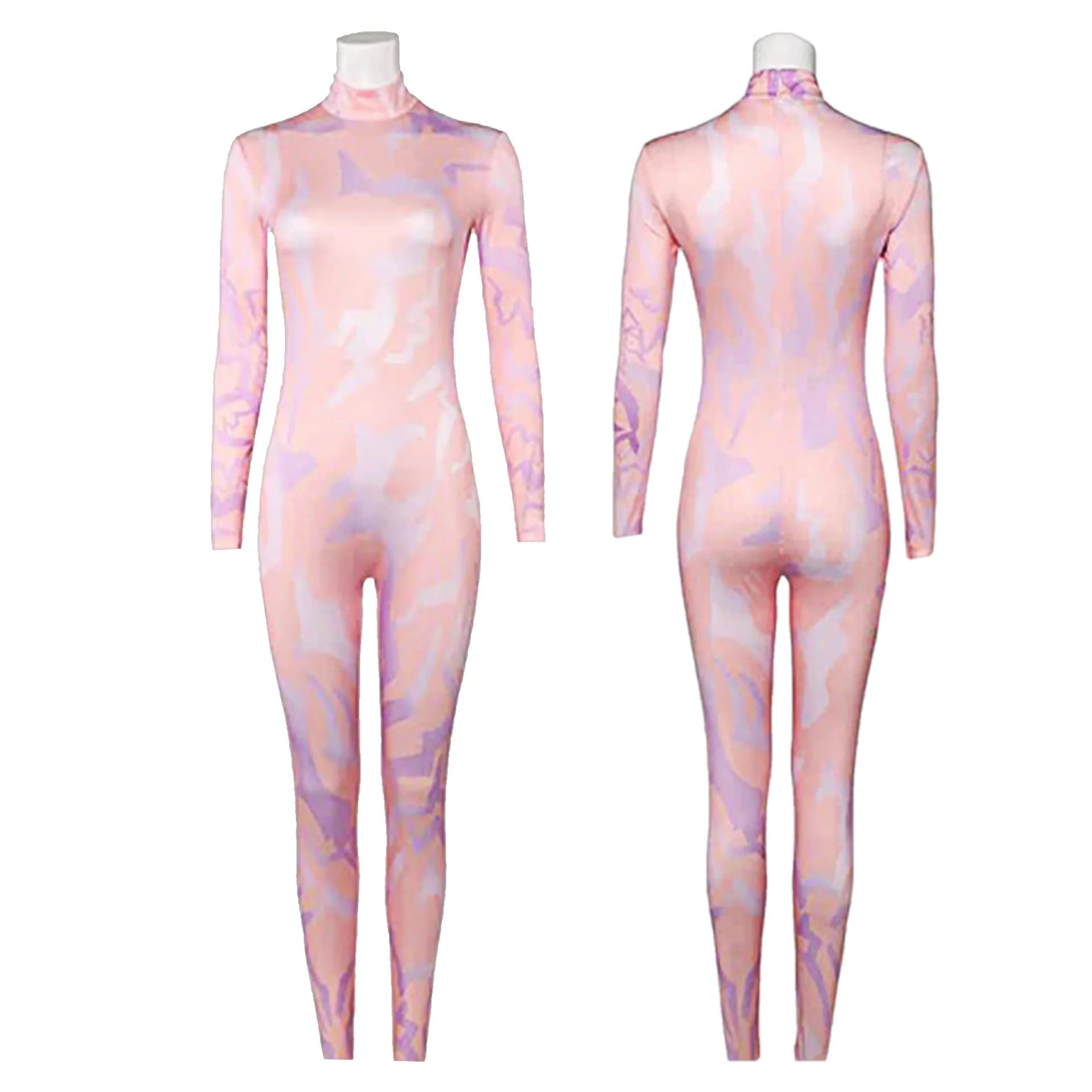Demon Hunters Rumi Costume K Pops Tatuaggio colorato Tuta Abiti Diavolo Tuta Cosplay Anime Gioco di ruolo Performance Halloween