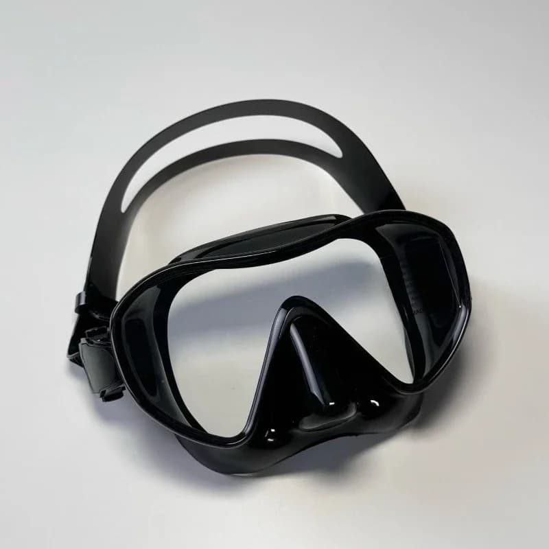 Diving mirror, wide field of view, underwater diving mirror and snorkeling without frame and wide angle