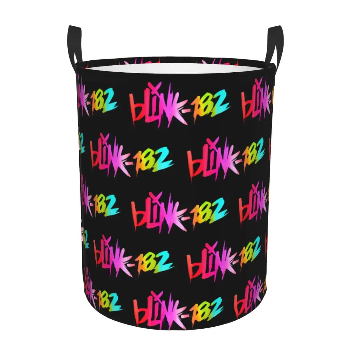 Custom B-Blinkes Rock Band Anime Logo Bed linen basket Foldable clothes basket for kindergarten baby bag