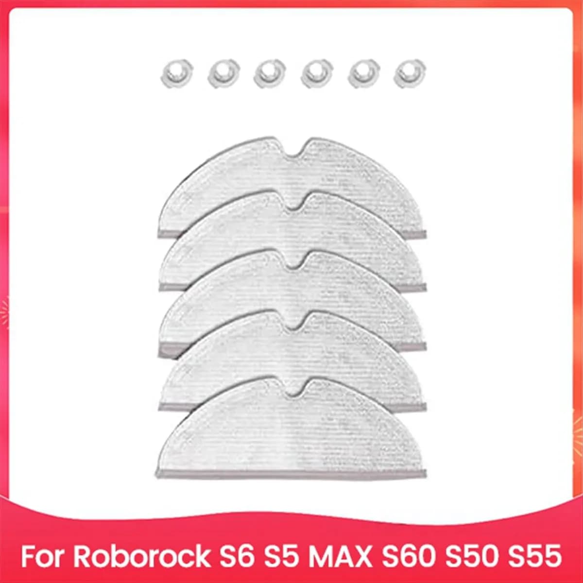 100% New Water Tank Filter for S6 S5 MAX S60 S50 S55 Robot Vacuum Cleaner Replacement Parts