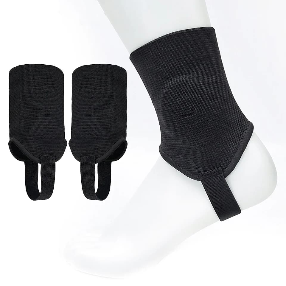 1 paio/1 pz EVA cavigliera anticollisione scudo protezione cuscinetti a doppia faccia calcio pallavolo sport caviglie protezioni