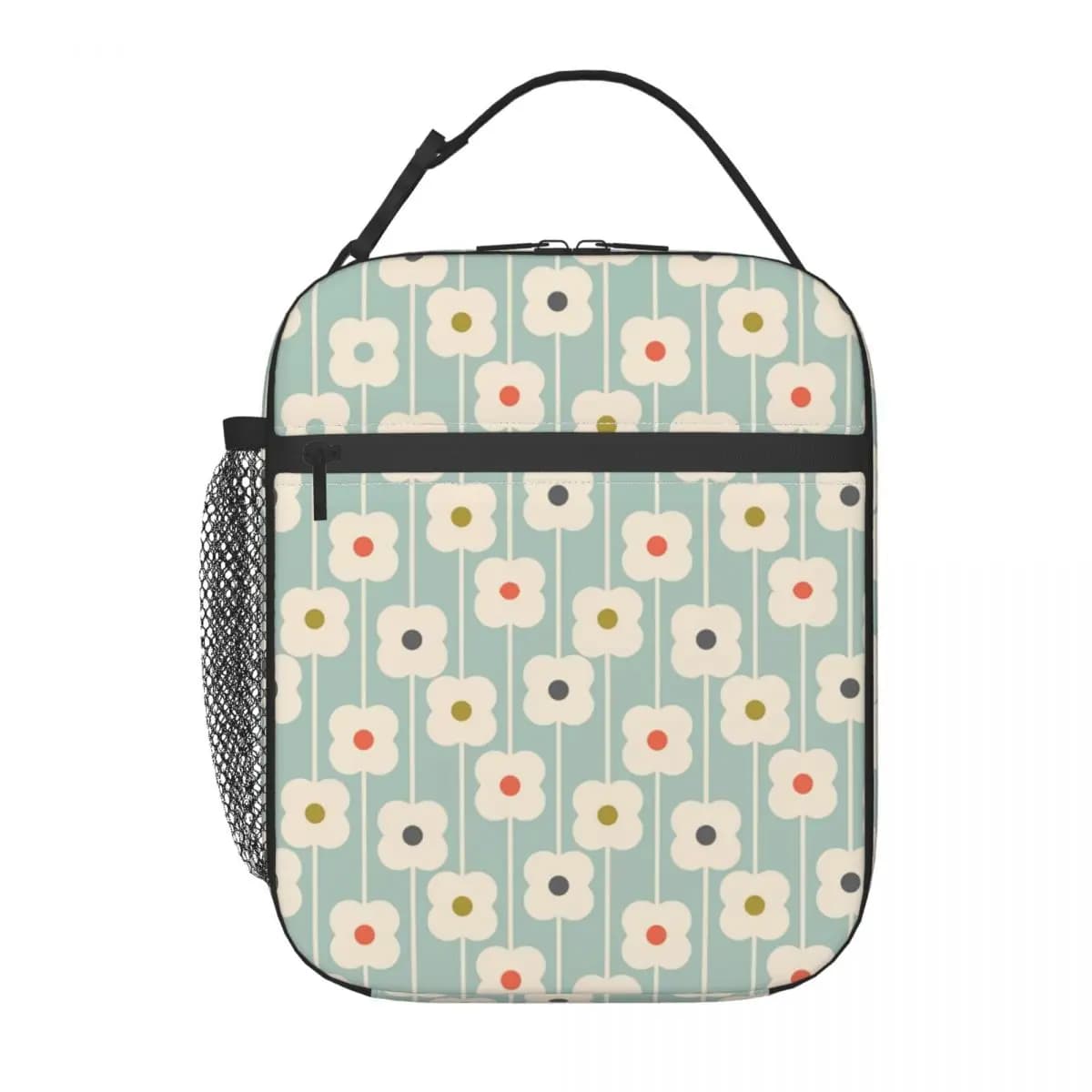 Orla Kiely Scandinavian Multi-Stemmed Birds Flower Insulated Lunch Bag Waterproof Thermal Cooler Bento Box Office Work School