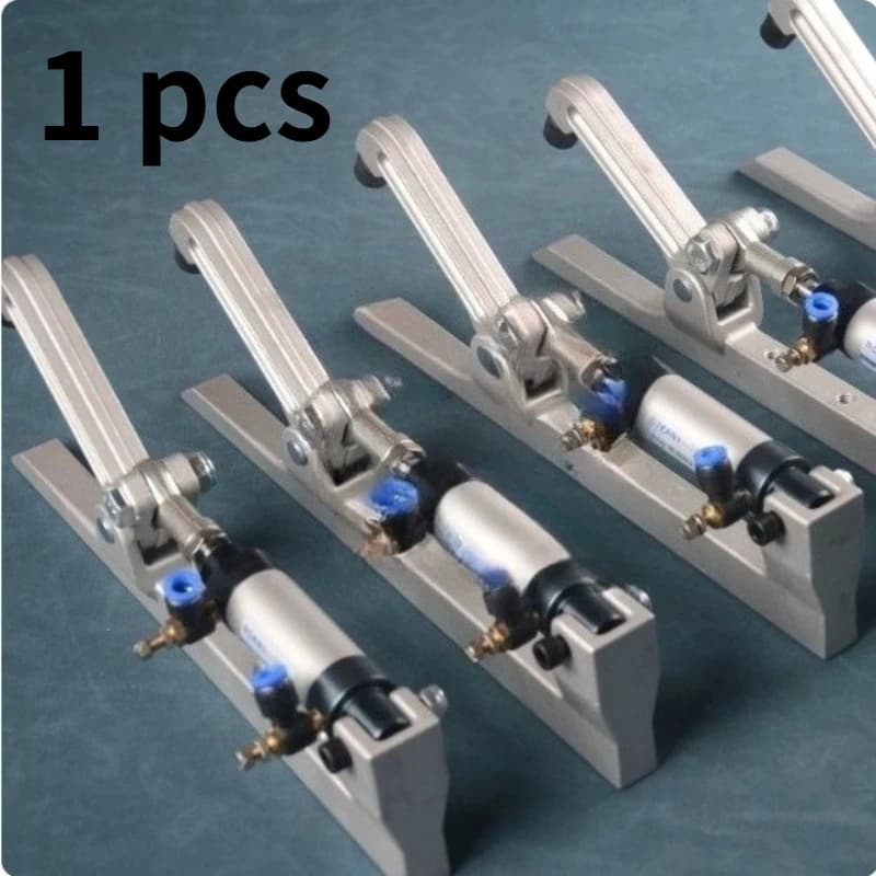 Morsetto pneumatico rapido per macchine per la produzione di sacchetti, accessori per perforatrici automatiche, ricambio per perforatore.