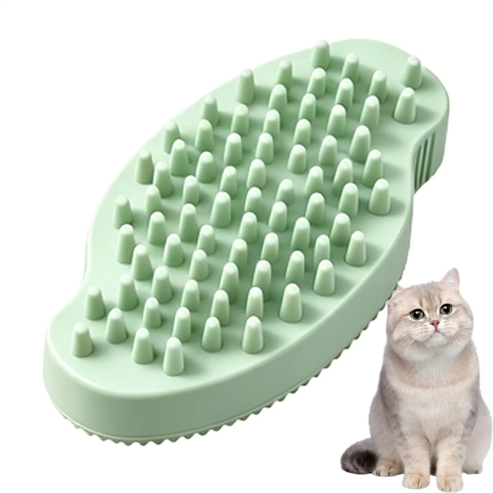 1PC Pet Comb Dog Brush Comb Cat Bath Brush Rubber Glove Hair Fur Grooming Massage Brush For Dog Cats Pet Bath Supplies