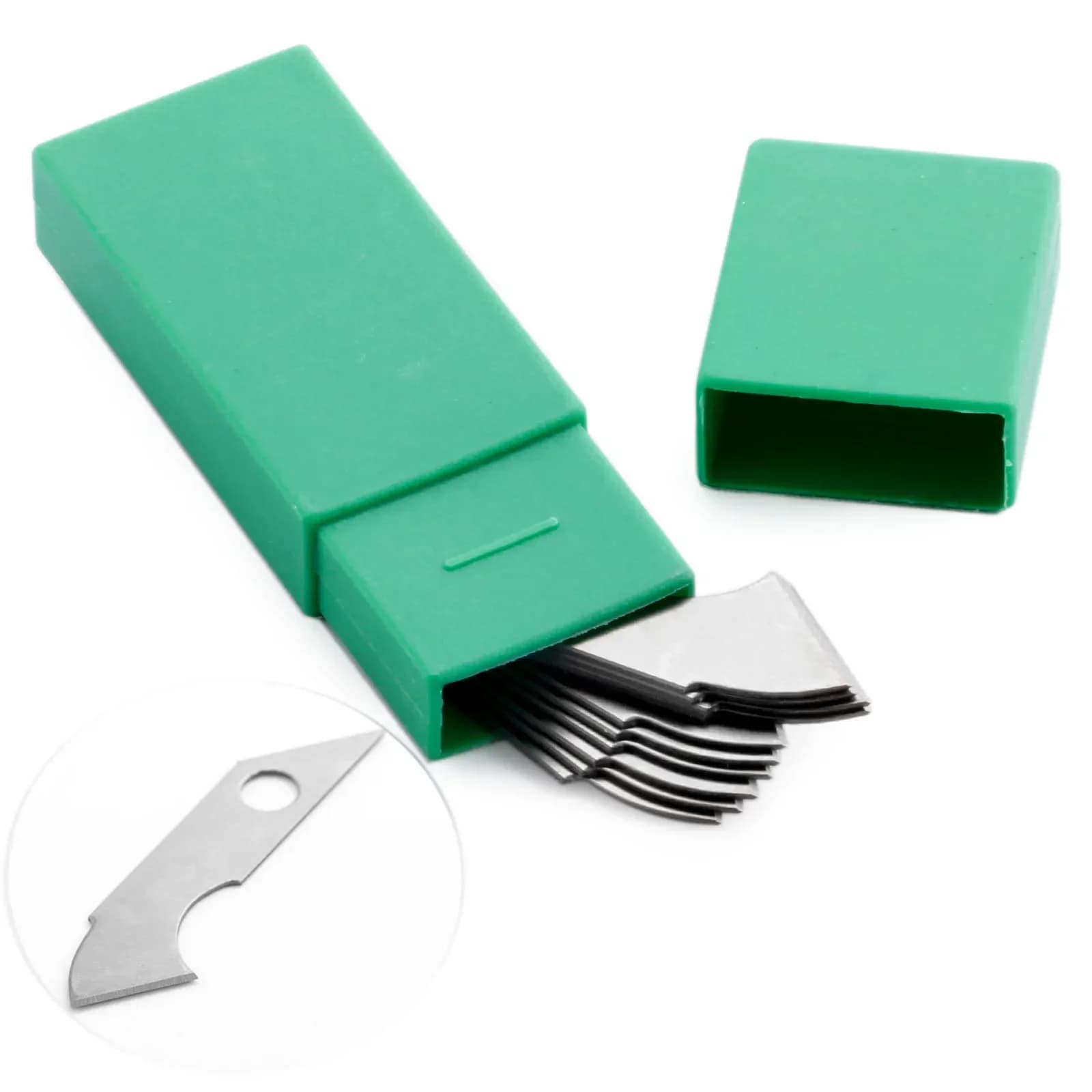 10 pezzi in plexiglass acrilico coltello gancio lama lame in acciaio taglierina di carta utensili manuali fai da te per piastra ABS taglio di pannelli in plastica acrilica